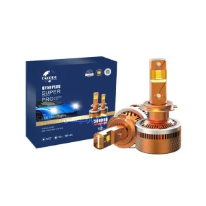 هدلایت Q250 Plus مدل 185W توان روشنایی 300000LM برند لنزو - پایه هدلایت 9006