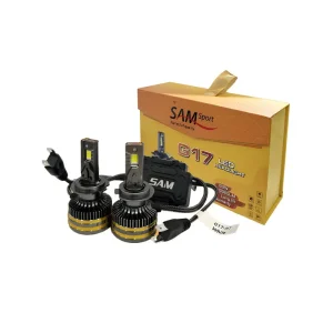 هدلایت G17 مدل 130W توان روشنایی 13000LM برند سام اسپرت - پایه هدلایت H3