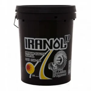 روغن واسکازین ایرانول XP مدل 85W-140 GL-4 بیست لیتری