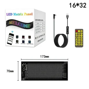 نمایشگر پنل LED ماتریکس منعطف برای خوردو سایز 1