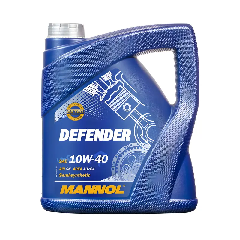 روغن موتور مانول دیفندر 10W-40 SN یک و چهار لیتری - حجم محصول چهار لیتری