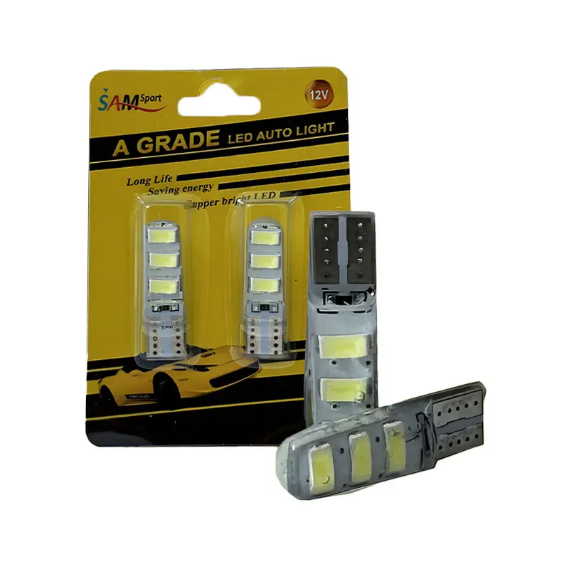 لامپ SMD مدل 6تایی 5730 (سری ژله‌ای) برند سام اسپرت - رنگبندی سبز