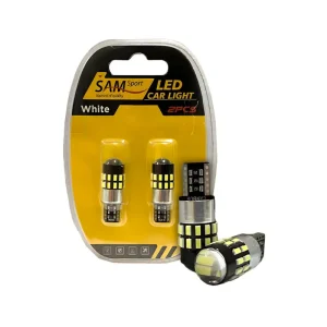 لامپ SMD مدل 30تایی عدسی‌دار (سری کنباس‌دار) برند سام اسپرت - رنگبندی سبز