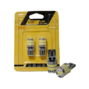 لامپ SMD مدل 34تایی 3002 (سری کنباس‌دار) برند سام اسپرت - رنگبندی سبز
