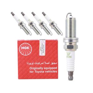 شمع تک و دو و سه پلاتین پایه بلند سری استاندارد ان جی کا NGK ژاپن (اصلی)
