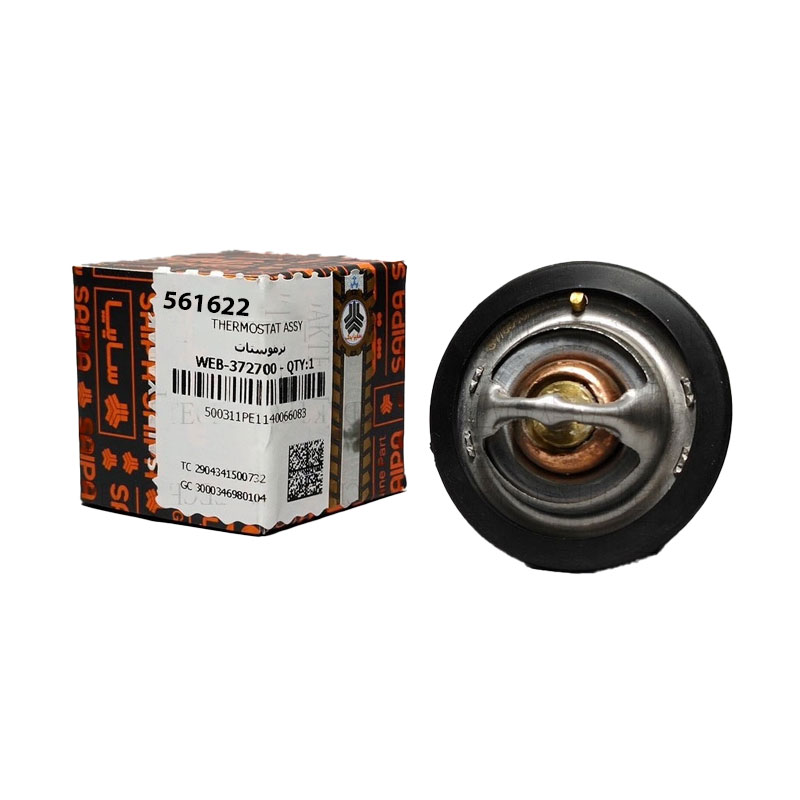 ترموستات 82 درجه پراید، ساینا، کوییک، تیبا سایپا یدک کد PE1-561622-PD