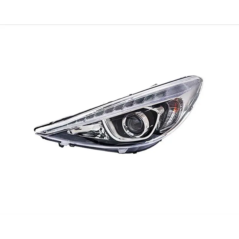 چراغ جلو کامل پژو 207 با لامپ و LED برند مدرن - سمت چراغ چراغ سمت راست (شاگرد)